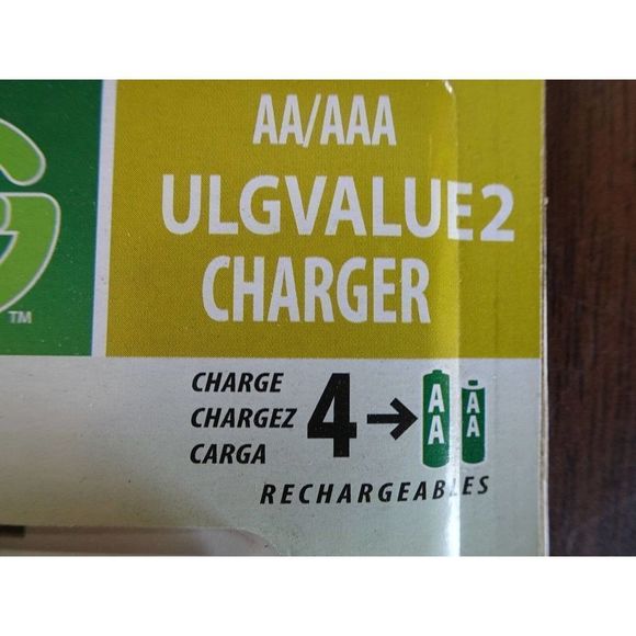 New Ultralast Green ULGVALUE2 Charger AA batteries - Picture 4 of 6